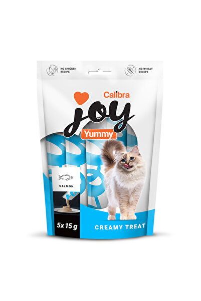 Brit Care Calibra Joy Cat Yummy Salmon Treat 5 x 15 g