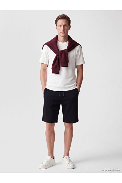 LC Waikiki Nevavm Regular Fit Men's Shorts with Difference