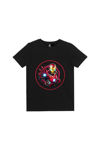EZ Design Iron Man Printed Kids Tshirt