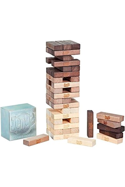 Hasbro Jocul Jenga rustic de stivuire