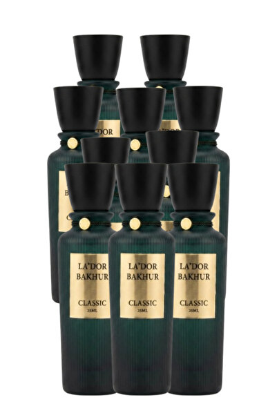 CLASSİC 10 Pieces La'Dor Bakhur Perfume 25ML