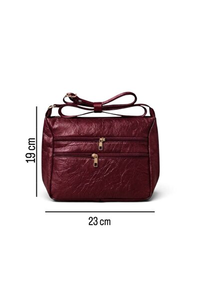 BACHUS Women's Soft Textured Hand and Shoulder Bag