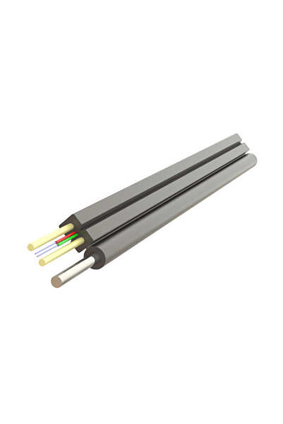 Samm Cablu fibra optica 2 fibre flat drop SM, 600N, cu sufa, intarziere la fl...