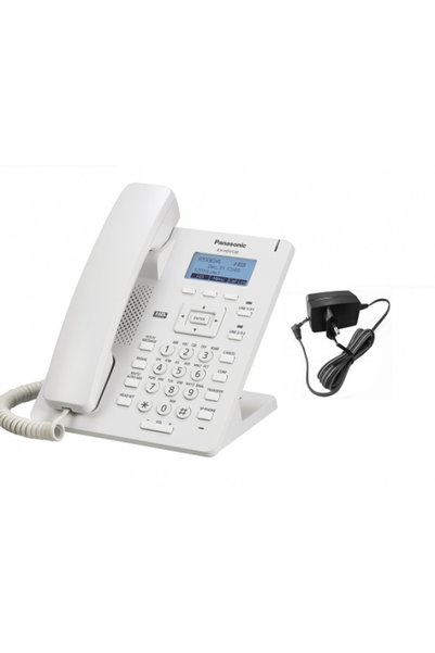 PANASONIC SIP phone KX-HDV130X (power supply included KX-A423) "KX-HDV130X-W"...