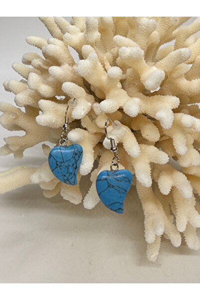 gemsartdeco Turquoise Nazar Natural Stone Earrings
