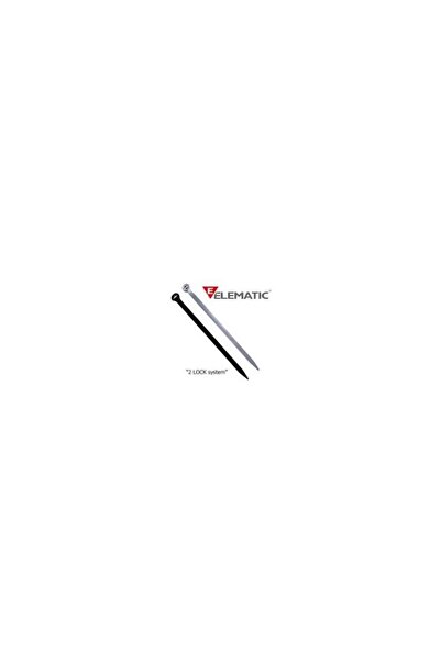 ELEMATIC Brida plastic 2-LOCK 4,5 x 250 black (100buc) - ELEMATIC, "1316"