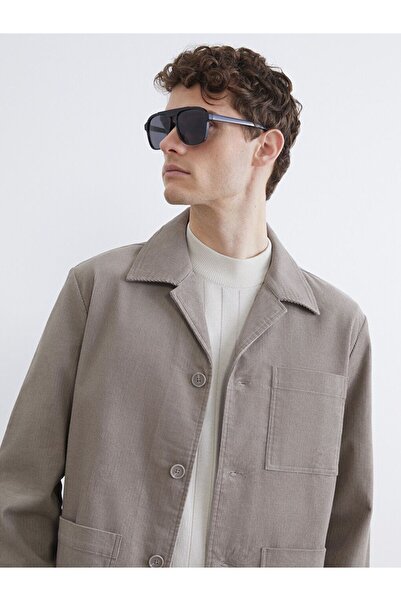 LC Waikiki Southblue Beige Regular Fit Men's Jacket