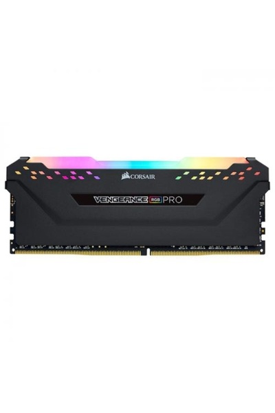 Corsair Memorie DDR4, 8GB, 3200MHz, CL16, 1.35V, Negru, VENGEANCE RGB PRO, BU...