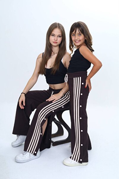 GREYFURTKİDS Girls' Sportswear a Quality Sportswear with Snap Buttons on the ...