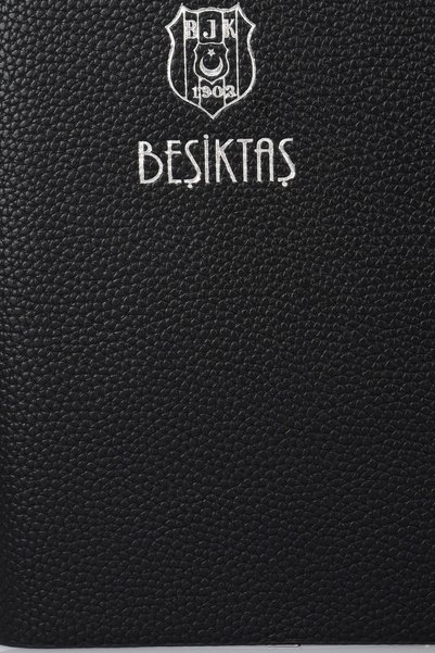 Beşiktaş Blocnotes și pix cu bilă din piele sintetică A6 cu licență