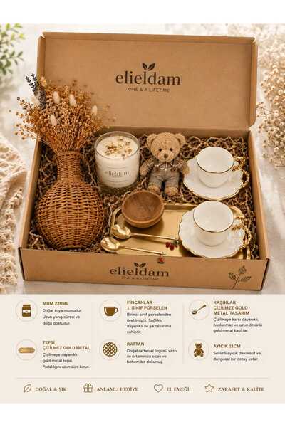 elieldam Doğum Günü, Yeni Ev, Özel Gün, Sevgiliye Hediye, Rattan Coffee Garde...