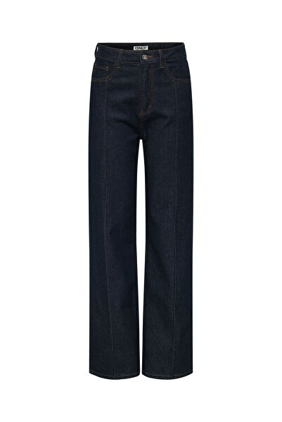 ONLY Tall Jeans mit weitem Bein ONLBELA Hohe Taille Weiter Beinschnitt Jeans