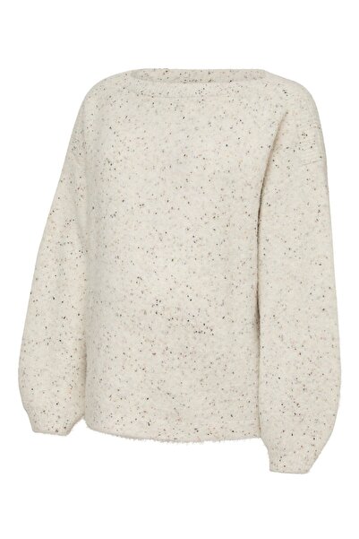 Vero Moda Maternity Strickpullover Normal geschnitten U-Boot Ausschnitt Pullover