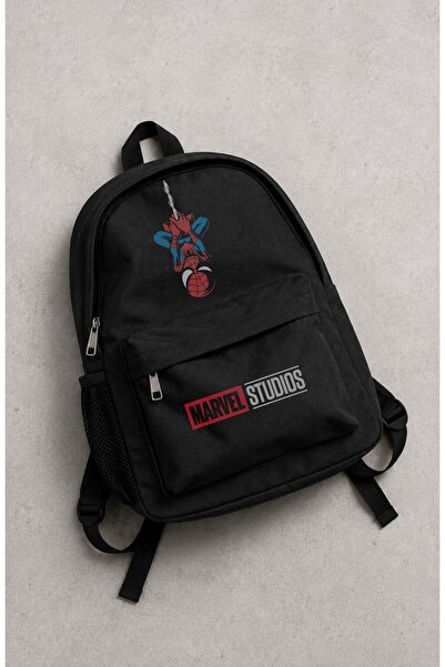 Fuddy Moda Unisex Spider Web Printed Backpack, Superhero Spider Themed School...