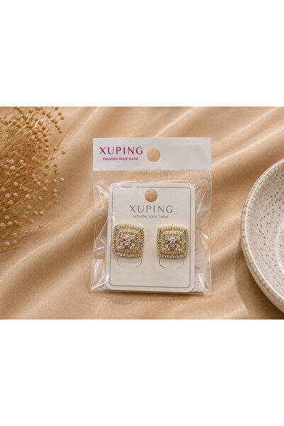 Xuping Elara Gold Kristal Küpe