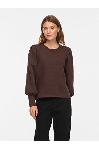 VILA Langärmeliges Sweatshirt VIVERA Rundhals