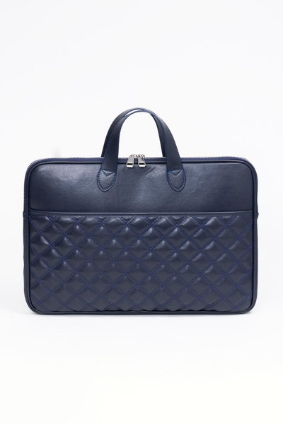 Sevinç Çanta MacBook Air Pro 13.3" & 14" Inch Laptop Briefcase Navy Blue