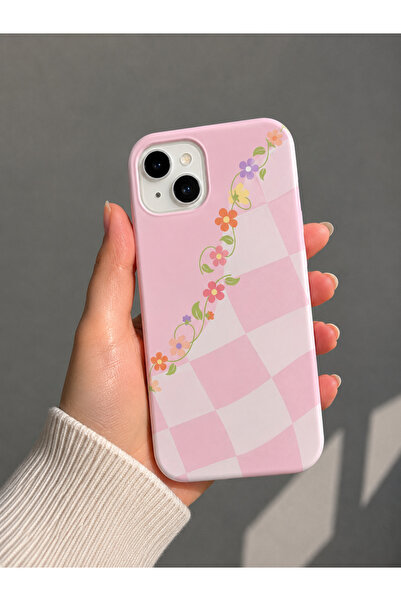 Genel Markalar BM CASE İphone 13/14/15 Kuromi - pink temalı şık kılıf