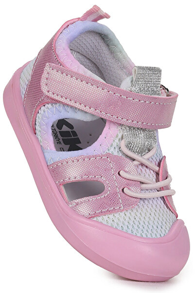Kiko Kids Σανδάλια για κοριτσάκια Tapel First Step με Velcro
