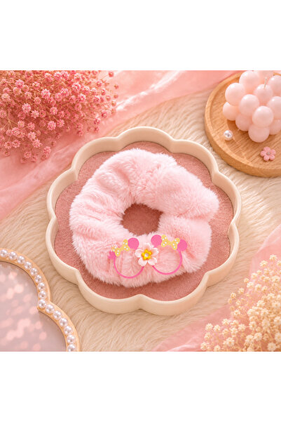 Generic Brand Girls' Plush Hair Clips – Rubber Clips with Cute Figures, Color...