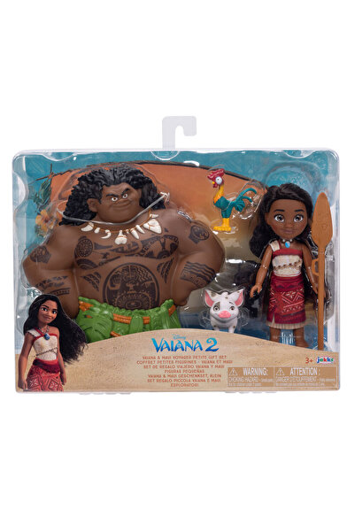 Jakks Pacific Disney Βαϊάνα Μοάνα 2 Βαϊάνα & Μάουι φιγούρα σε blister 15 εκ.