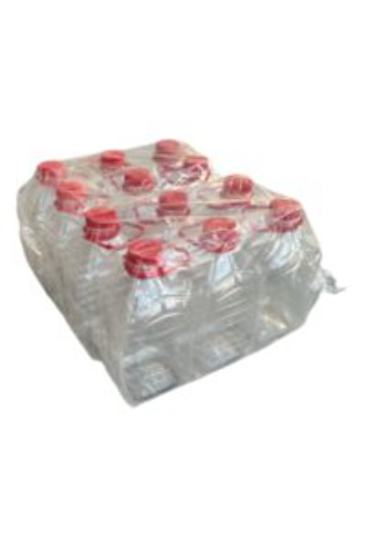 Generic Brand PET (sticle) plastic 3 L (litri) cu capac si maner 12 buc