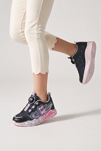 Moda Lime Girls' Sports Shoes Kuromi Melody Detail Adjustable Laces Non-Slip ...