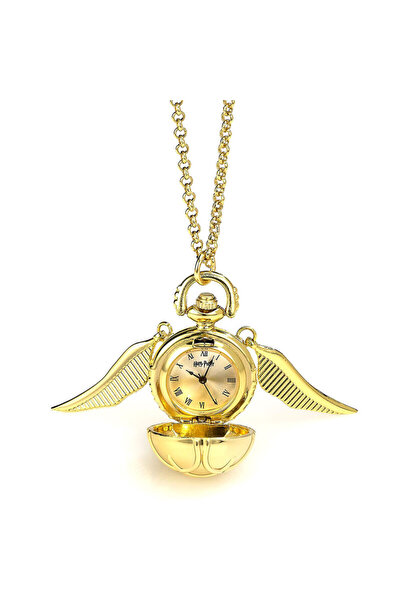 The Carat Shop Harry Potter Golden Snitch watch necklace