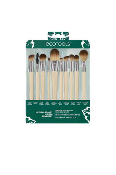 Ecotools SET DE PENSE DE MACHIAJ, 10 BUCĂȚI