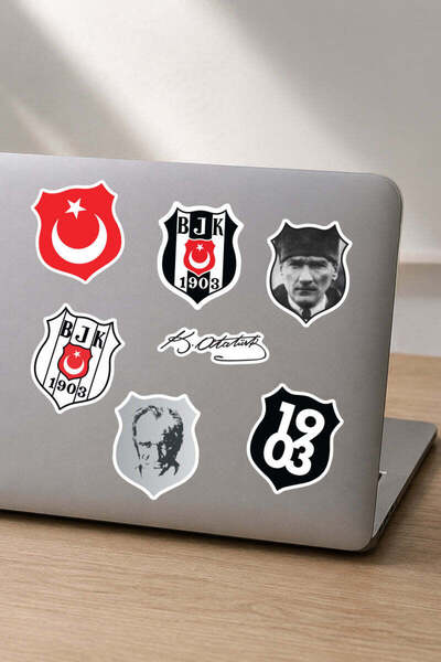 Beşiktaş Sticker Set Ataturk - Licensed Original