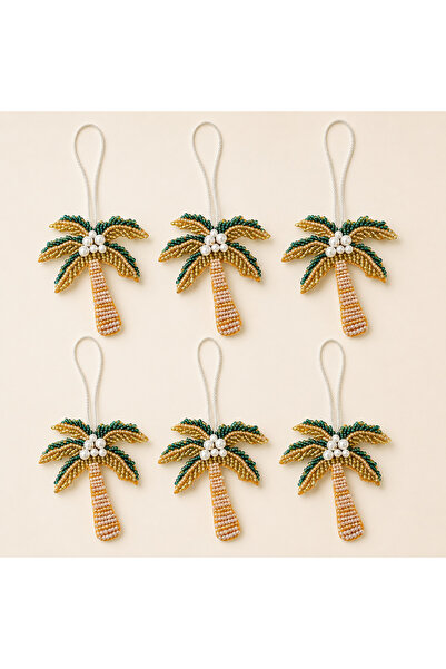Pressia Palm-Shaped Ornament Nushtarzun 6 Pieces