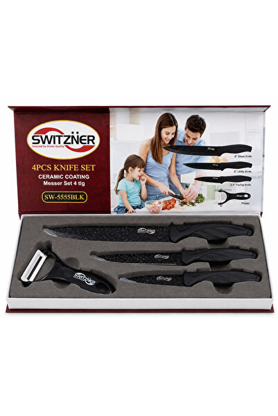 Generic Brand SWITZNER SET CUTITE 4PCS SW-5555-B/SW-5555-BLK