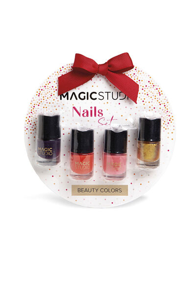 Magic Studio Unghii colorate, lot 4 bucăți