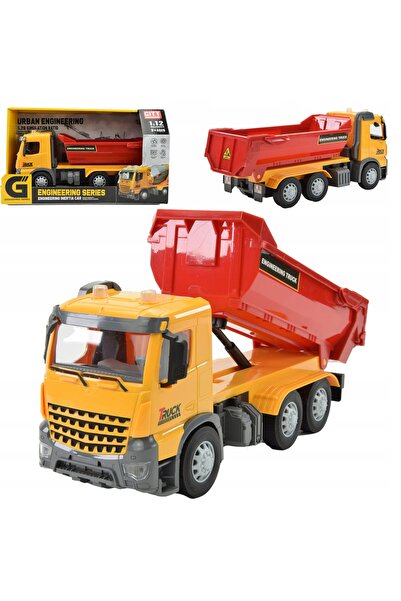 Skleplolki CAMION DE MARFĂ ÎNCLINAT AUTO TIR JUCĂRIE