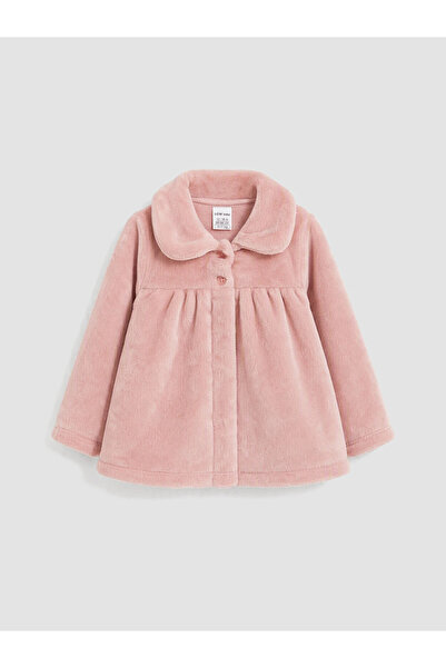 LC Waikiki Lcw Baby Bebe Yaka Baby Girl Plush Cardigan