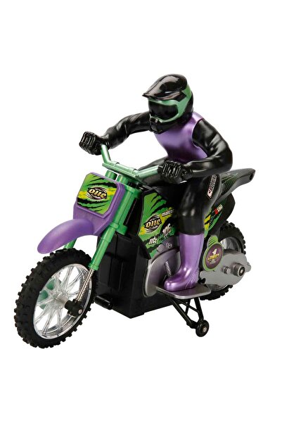 TOHA Uzaktan Kumandalı Akrobasi Motosikleti 1:18 – 2.4 GHz RC Motor, Süspansi...