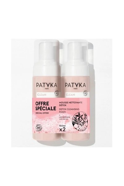 PATYKA Duo Detox Mousse de curățare 2x 150ml