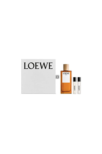 Loewe Set Solo Edt 100ml Edt 10ml Solo Elixir 10ml