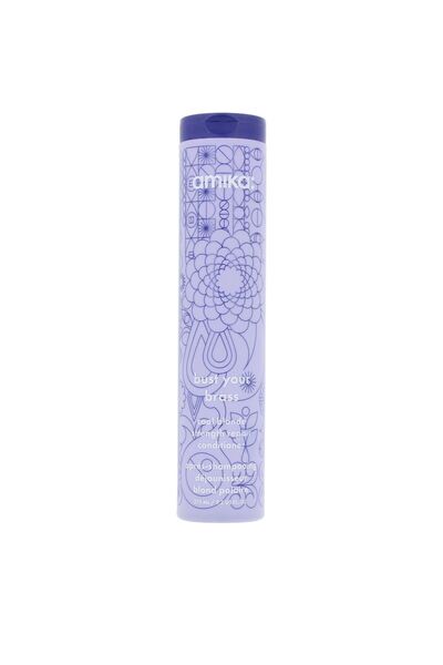 AMIKA BUST YOUR BRASS balsam reparator pentru păr blond 275 ml