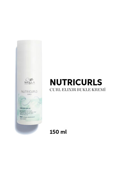 Wella Professionals Nutricurls Curlixir Intense Defining and Fixing Leave-In ...