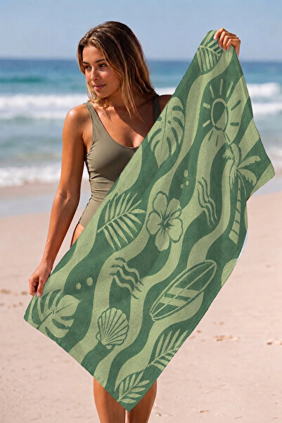 Valerine Life Prosop de plajă 70x140cm Piscină Spa Sauna Sport Bumbac Absorba...
