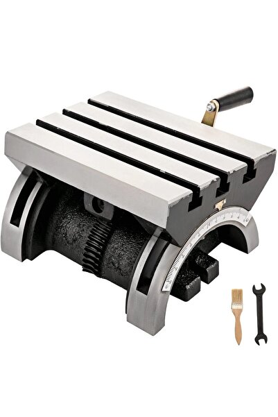 Vivatechnix Masă de frezare înclinabilă, 25.4x17.8 mm, 0-80 °   Unghi de încl...