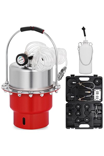 OMS Kit de purjare frâne pneumatice, 10-40 PSI, Oțel, Capacitate 5 l