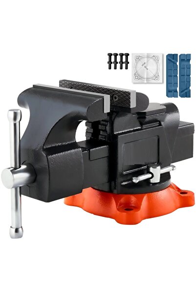 OEM Menghină de banc, Lățime fălci 127 mm, 360 °   bază pivotantă cu blocare,...