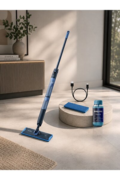 Philips Yeni Seri Eko 5000 Serisi Islak Kuru Zemin Temizleyici Elektrikli Mop...