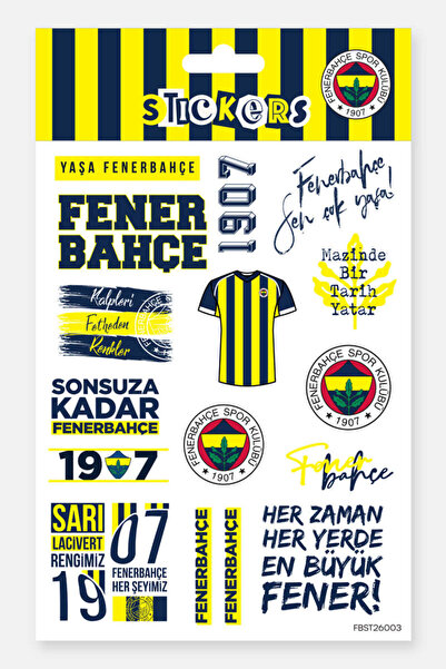 Fenerbahçe Sticker Set Yaşa - Licensed Original