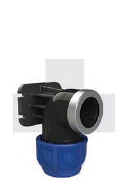 POELSAN Coupling Wall Supported Female Elbow 40*11/4