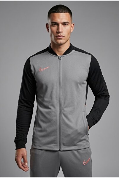 Nike Erkek Spor Günlük Eşofman Takımı Fermuarlı Ceket Pantolon M Nk Df Acd25