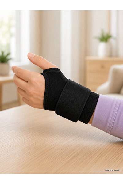 ZERO LAND Spt-Gld Simple Hand (130654) Wrist Bandage