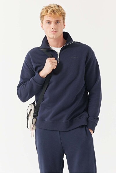 PAULMARK Erkek Basic Sweatshirt